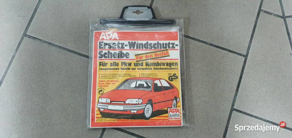 Zapasowa wymienna szyba przednia w nagłych Łódź