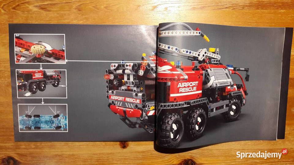 Lego Technic 42068 1016 Airport Rescue Vehicle Głuchołazy sprzedam