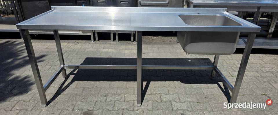 Zlew Basen 1 Komorowy Z Blatem 2007085 M2N Nowe Skalmierzyce
