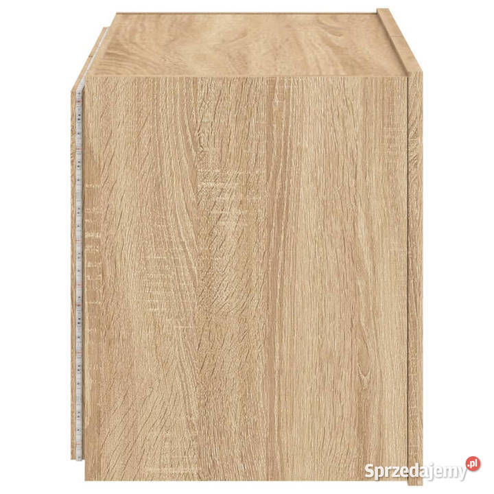 Ścienna szafka TV z LED dąb sonoma 60x35x41 sprzedam