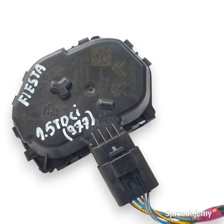 PRZEPUSTNICA Ford Fiesta MK7 15 TDCi 9807238580 Przepustnice lubelskie
