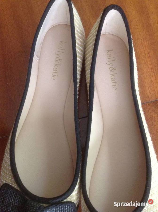 Włoskie balerinki damskie skóra2 pary 37 i 38