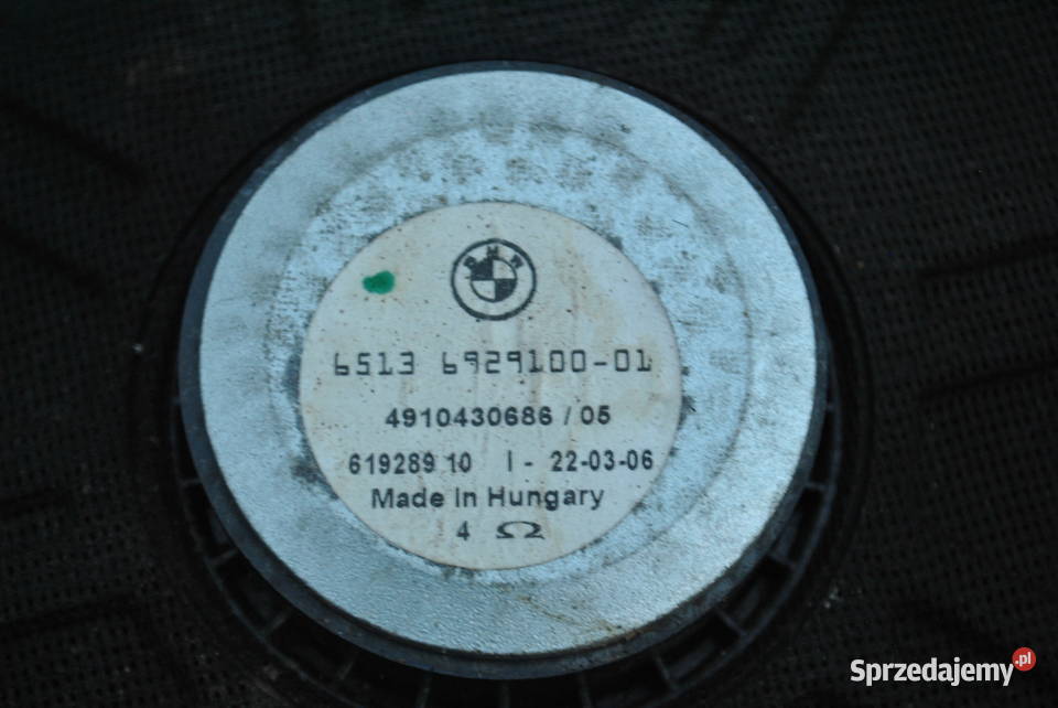 SUbwoofer w podłogę BMW E60 E61 Poręba sprzedam