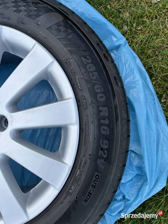 Koła 16 BORBETopony KUMHO 7J ET45 5X112 mazowieckie Nowe Miasto nad Pilicą