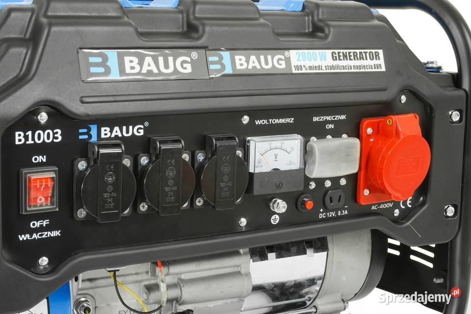 Agregata prądotwórczy 2800 W GENERATOR PRĄDU 7 świętokrzyskie Chmielnik