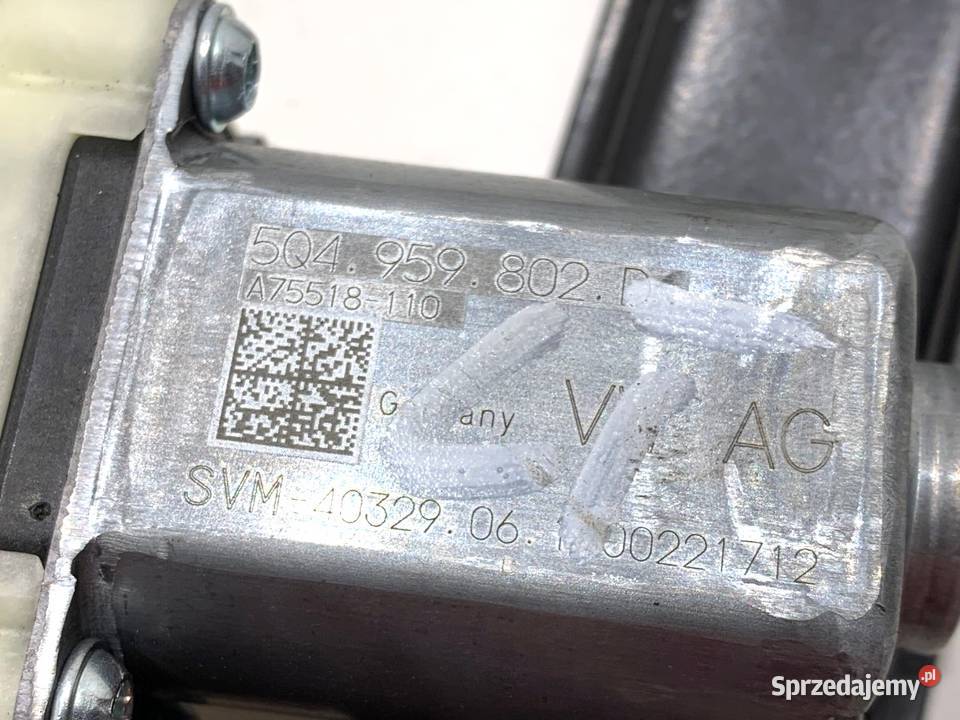 PODNOŚNIK SZYBY LEWY TYŁ VW PASSAT B8 3G9839461A podkarpackie