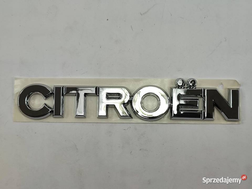 EMBLEMAT NA KLAPĘ BAGAŻNIKA CITROEN 210x3240mm