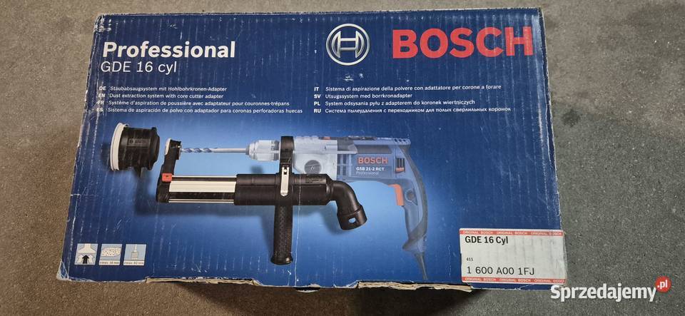 Przystawka do odsysania pyłu Bosch GDE 16 cyl Wrocław sprzedam
