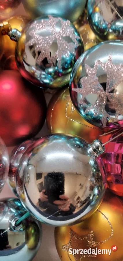 duzy zestaw ozdób choinkowych Bukowno