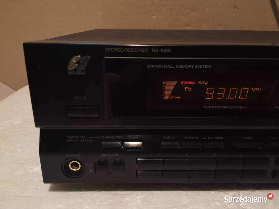 SANSUI RZ1500 wielkopolskie Poznań