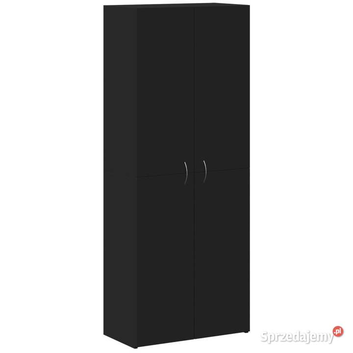 Szafka na dokumenty czarna 60x32x153 WM3276645 Warszawa