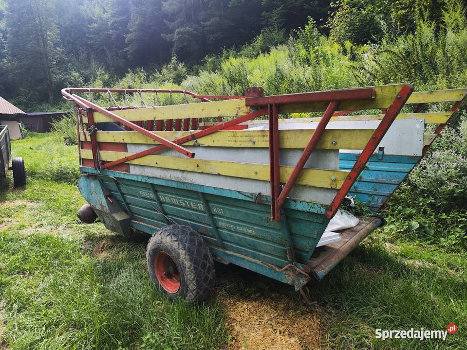 Przyczepa Samozbierająca Steyr Hamster 801