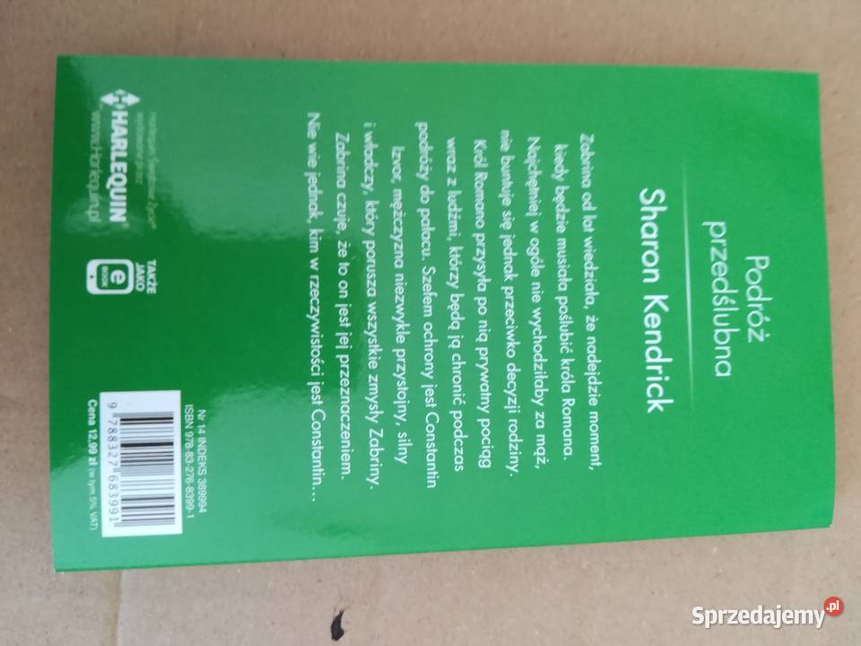 Podróż przedślubna Sharon Kendrick HARLEQUIN Łódź