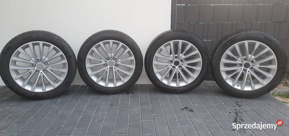 4x 18 5x112 ET 30 8Jx18H2 Alufelgi opony zimowe wielkopolskie sprzedam
