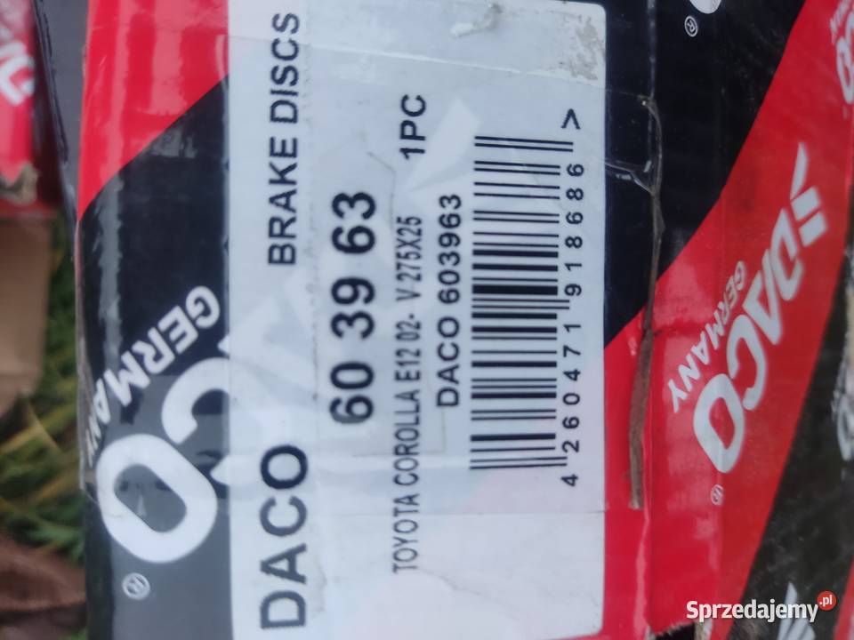 Klocki hamulcowe Toyota Corolla lubelskie sprzedam