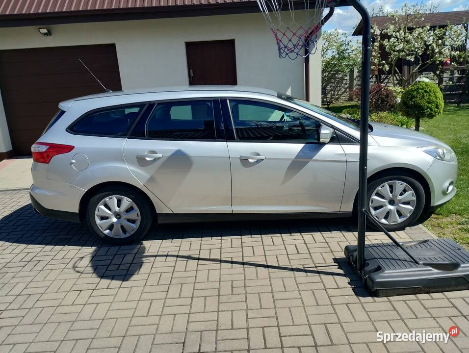 Ford Focus Fokus 16 TDCi 115 2014 r krajowy srebrny Motoryzacja Pleszew
