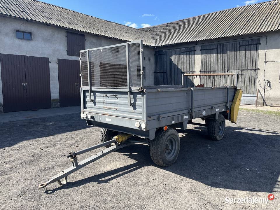 Rozrzutnik obornika Agromet 1990 nieuszkodzony Sieradz