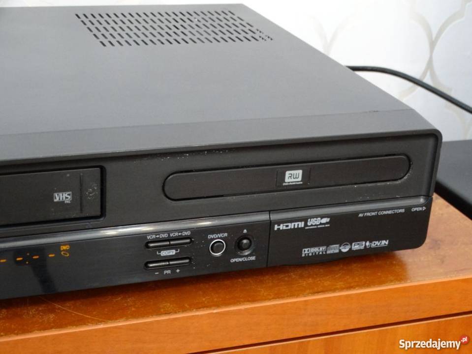 Magnetowid z HDMi USB DVDrec sprawnyWYSYŁKA Magnetowidy Jasło sprzedam