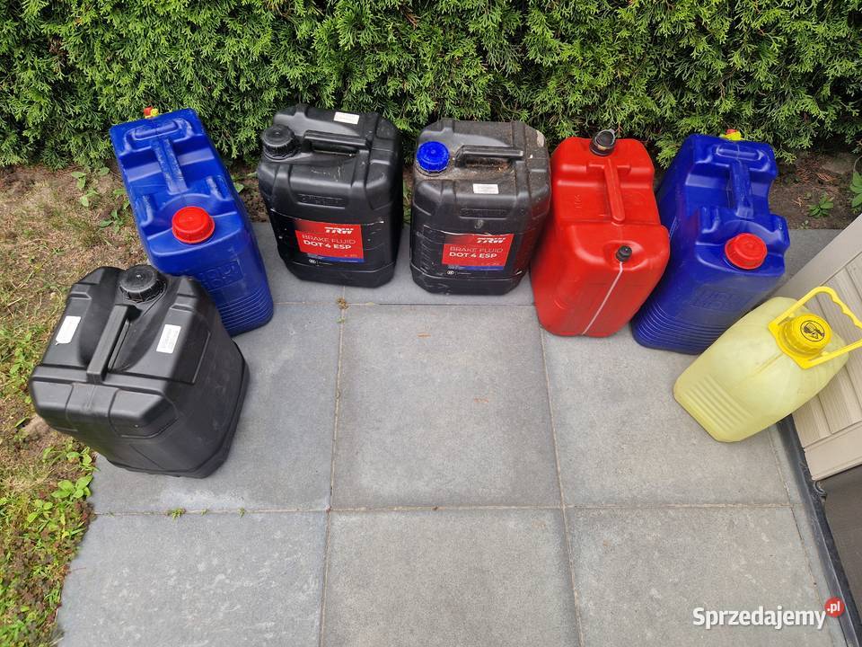 Kanister Bańka Plastikowa Na Paliwo Szczebrzeszyn sprzedam