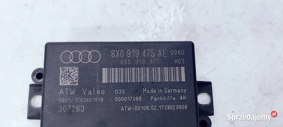 STEROWNIK PDC PARKTRONIK AUDI A1 8X 8X0919475AE Przystajń
