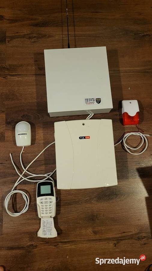 Kompletny system alarmowy używany Warszawa