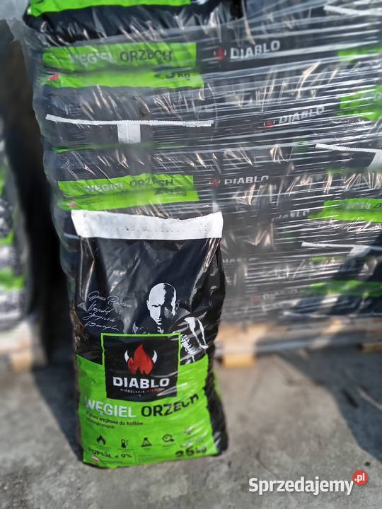Węgiel orzech Diablo worki 25 Janikowo