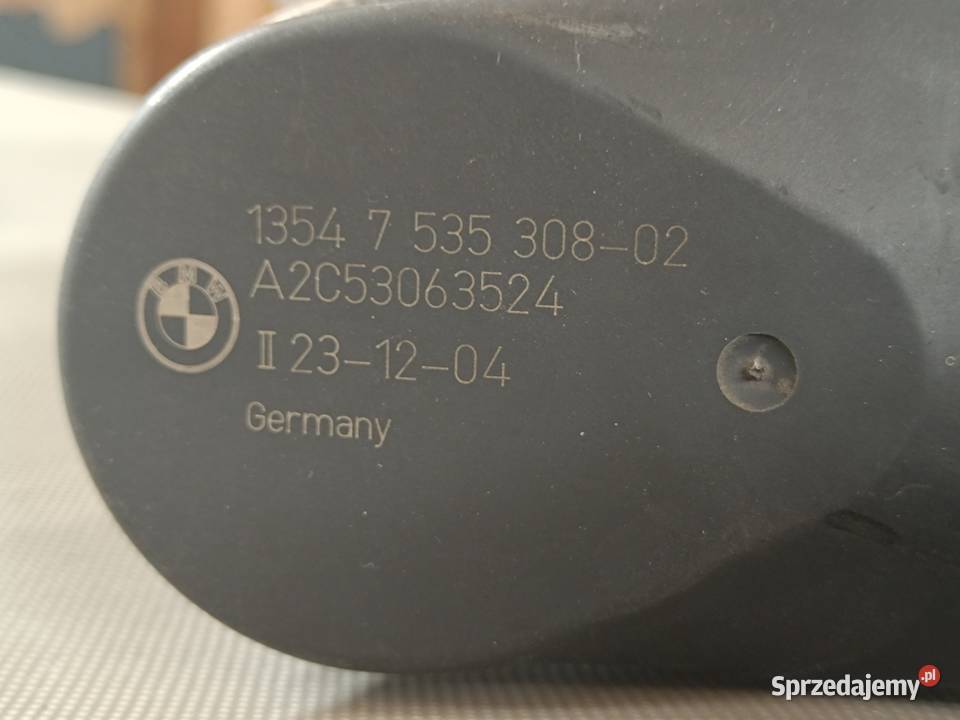 Przepustnica BWW E65 E66 E53 E65 E60 E61 N62B48 Żory