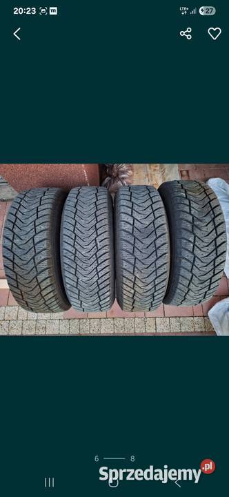 Opony Zimowe Yokohama 21565 R16 23 lubelskie Lublin sprzedam