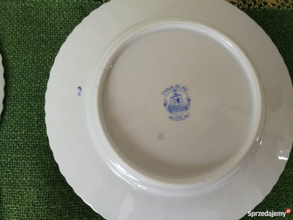 talerzyki China Blau Rosslau