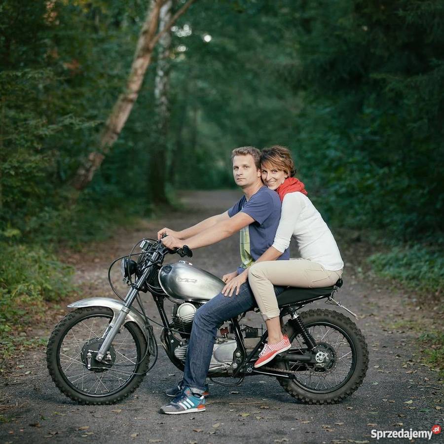 Motor Yamaha SR 250 Scrambler Street Flat manualna