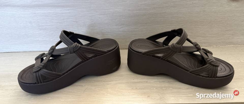 Klapki damskie Crocs BROOKLYN KNOT SKY SANDAL Łódź
