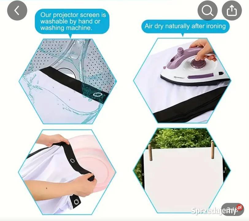 Ekran projekcyjny4K 100 Zabrze