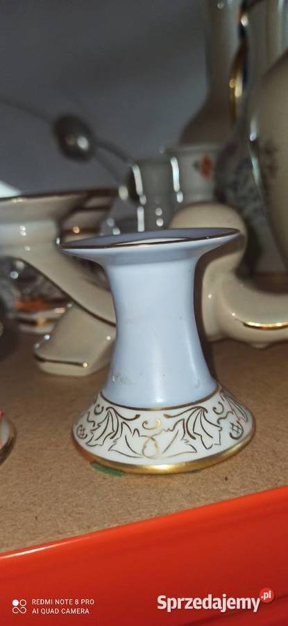 Świecznik na jedną świecę Porcelana Gdańsk sprzedam