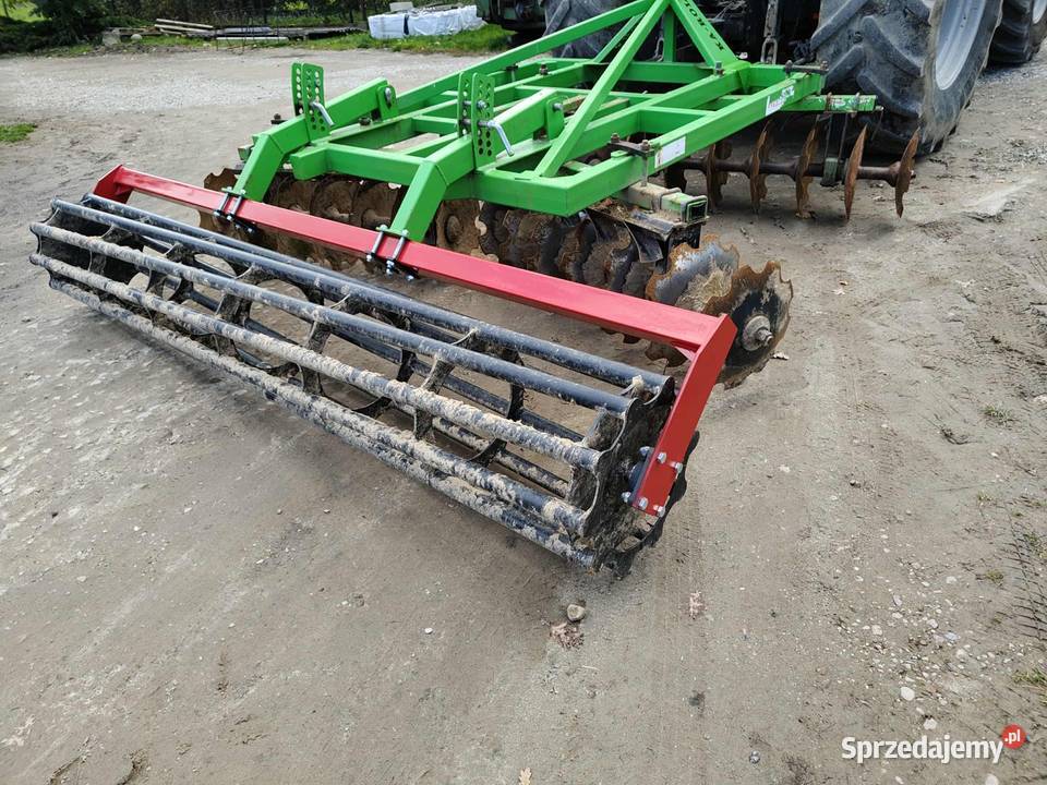 Brona talerzowa KAROL X 3 m NOWY wał rurowy Gnojnica sprzedam