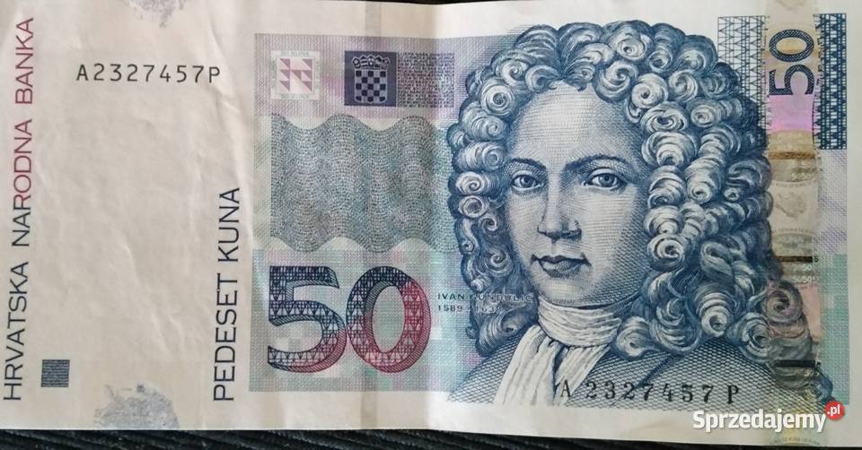 Banknot 50 KUN chorwackich Pozostałe