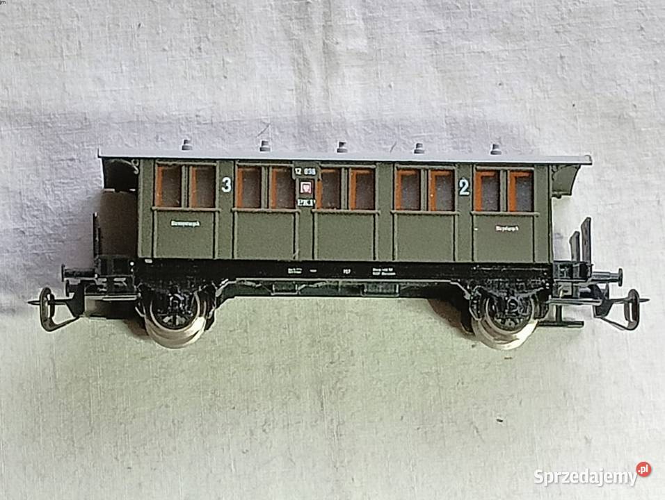 Wagon pasażerski PKP 3 klasa krótki 2osiowy TT 3 Kraków