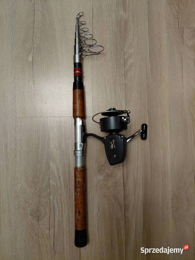 Wędka vintage Sportex i kołowrotek Ryobi Gilfin Gostynin