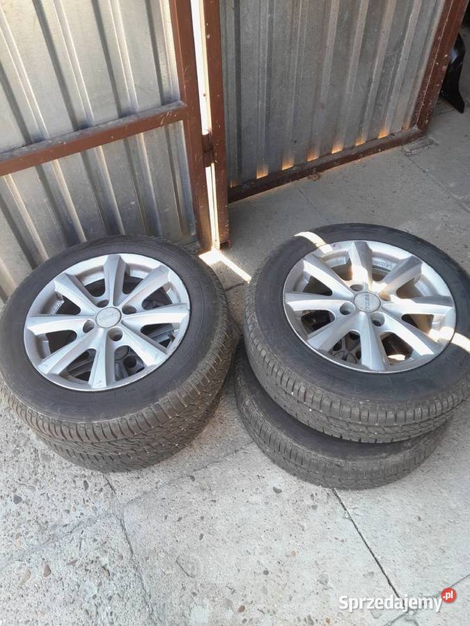 Kola aluminiowe letnie r14 yaris 1 Samochodowe podkarpackie sprzedam