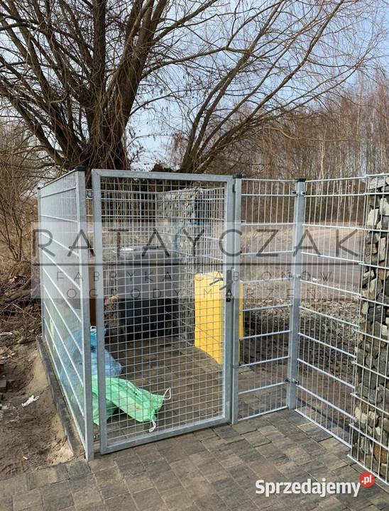 Słupek gabionowy 160x40x40 komplet cynk ogniowy pomorskie Gdańsk