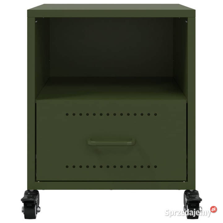 Szafka nocna oliwkowa zieleń 36x39x435 stal Warszawa