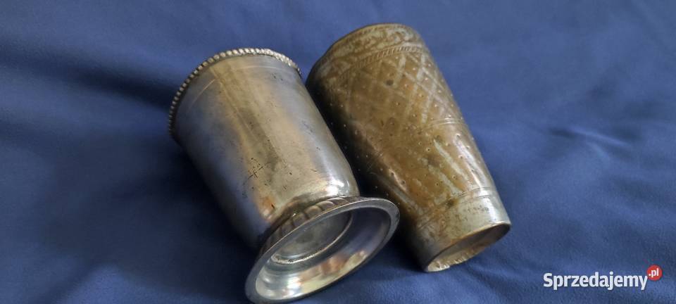 Stare kubki myśliwskie i karczmiane XIXw