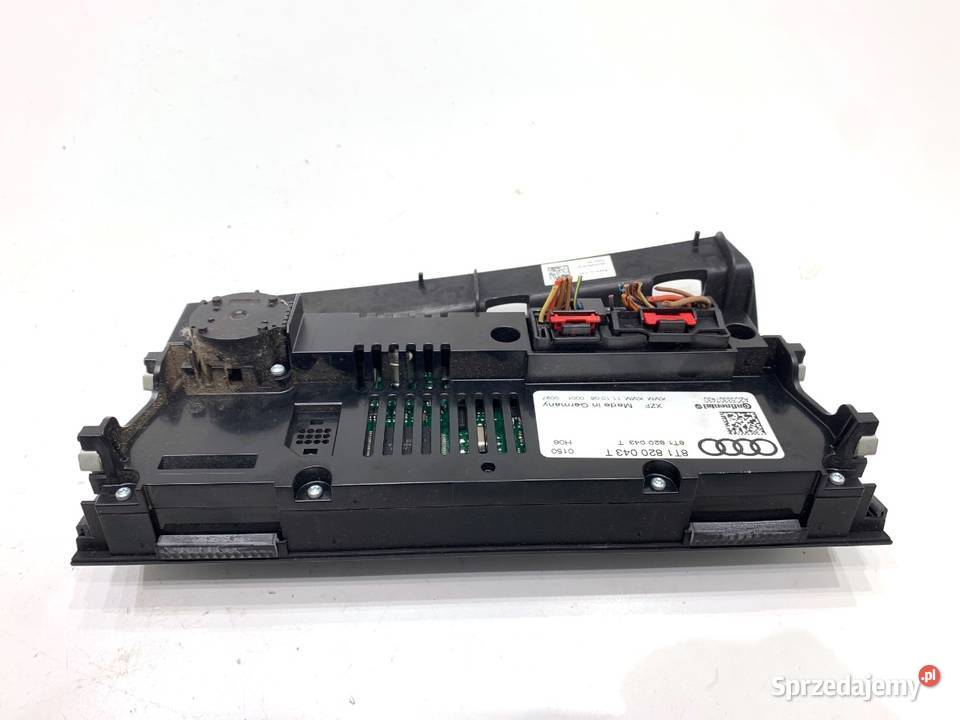 PANEL STEROWANIA NAWIEWU AUDI A4 B8 8T1820043T