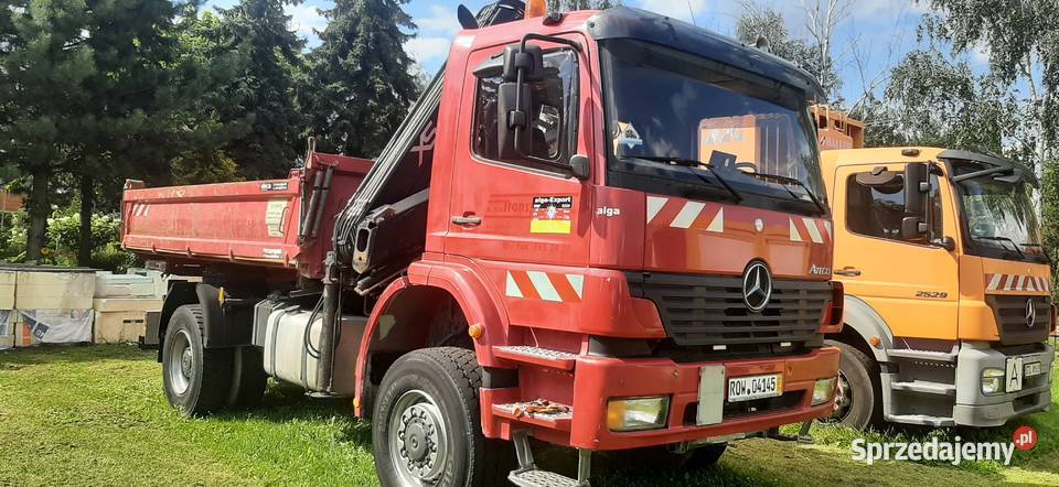MERCEDES ATEGO 1828 Wywrotka Meiller 4X4 HDS sprowadzony Wywrotki Gowarzewo