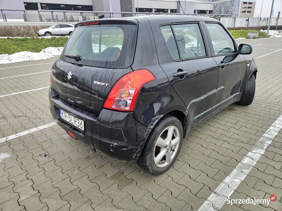 2009 SUZUKI Swift 13i 16V benzyna 205000 elektryczne lusterka Kraków sprzedam