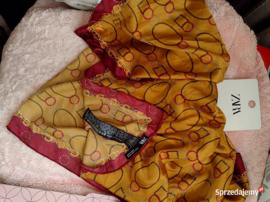 ZARA Ekskluzywna apaszka biznesowa z Madrytu