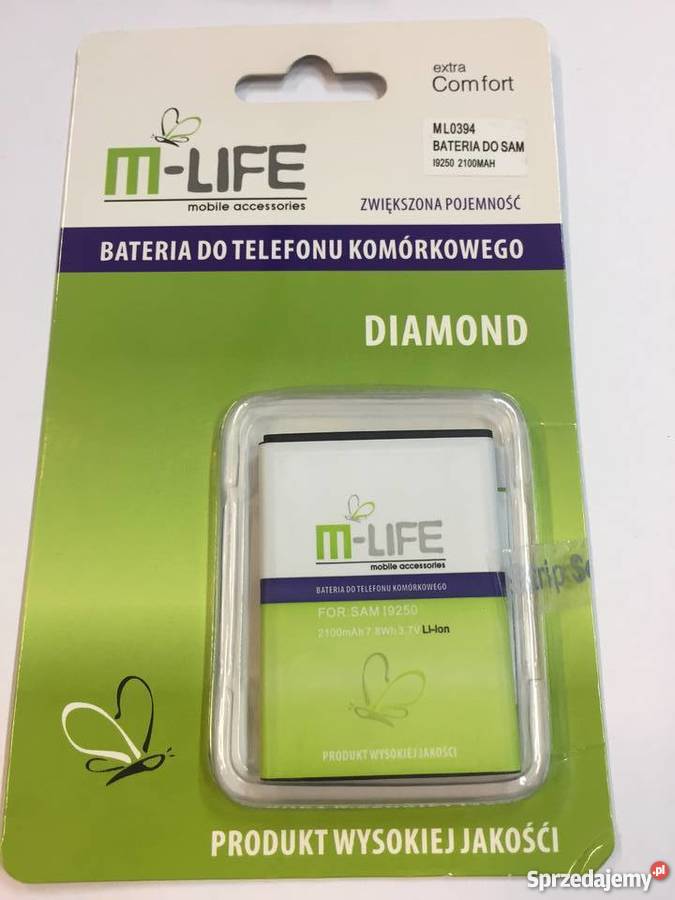 Bateria M-Life do Samsung i9250 NEXUS 3 2100 MAH