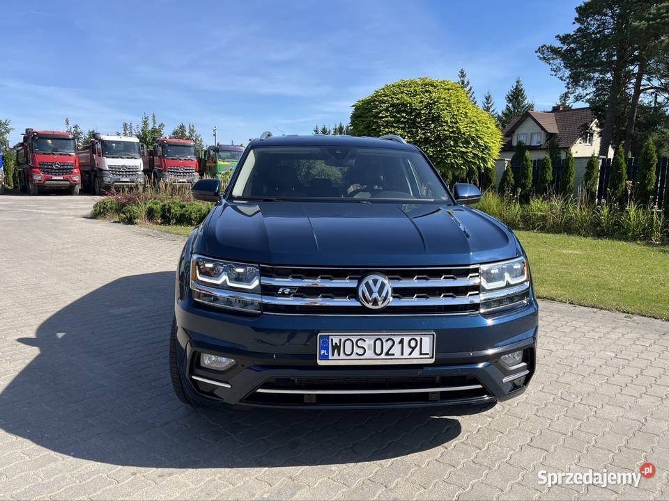 Volkswagen Atlas 36 Vr6 4Motion Rline Samochody osobowe Myszyniec Stary