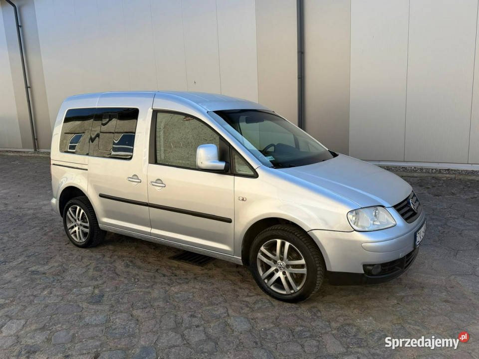 Volkswagen Caddy 19 TDI life 5osobowy Bluetooth tempomat zachodniopomorskie Koszalin