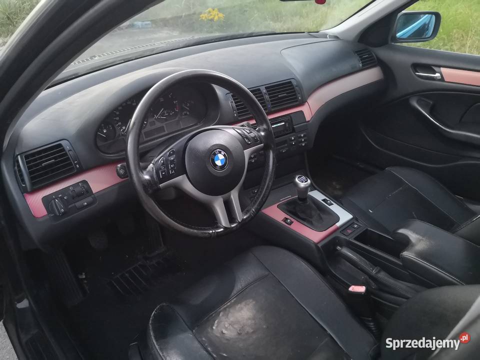 BMW 318i E46 20 benzyna 143 mpakiet skóry niska