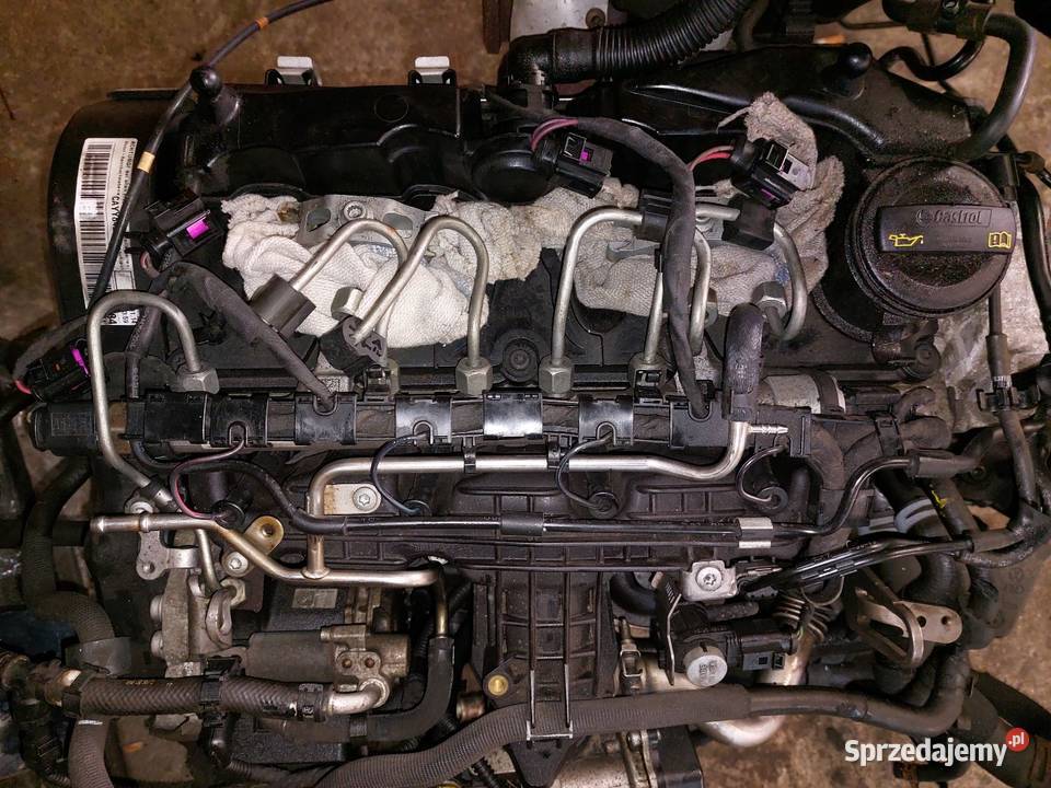 Silnik kompletny 16 TDI USZKODZONY Turek sprzedam